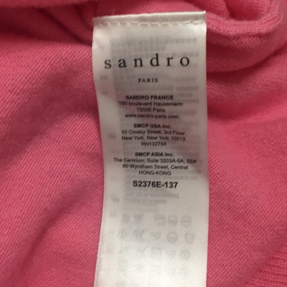 Sandro Neige Ring Detail Cutout Sweater - Picture 8 of 10